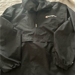 Men’s medium Champion pullover wind breaker with front pocket